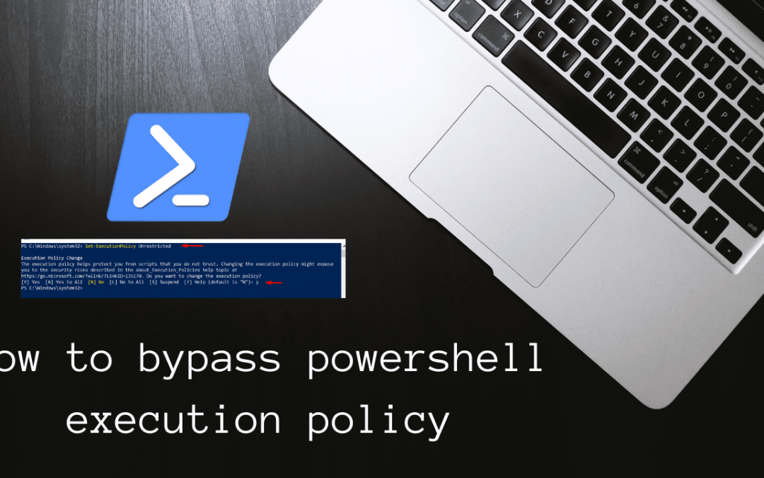 How to bypass execution policy temporarily in PowerShell