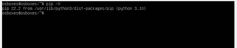 pip version ubuntu