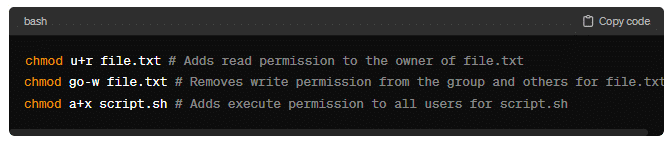 Using Symbolic Notation example
