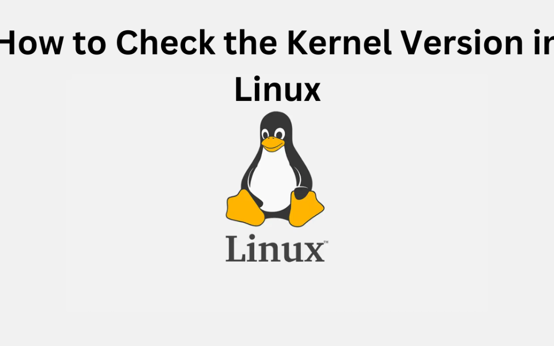 How to Check the Kernel Version in Linux