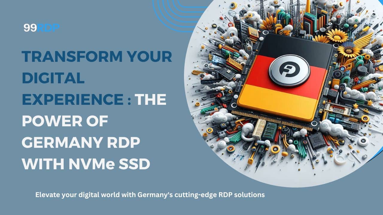 Germany RDP with NVMe SSD