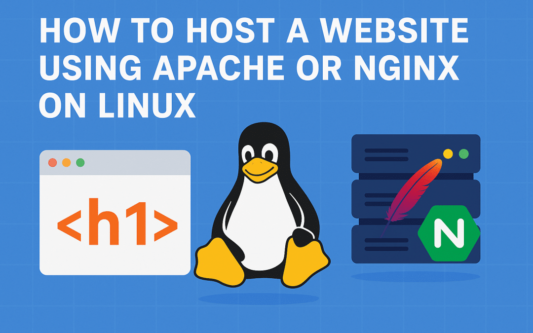 How to Host a Website Using Apache or Nginx on Linux