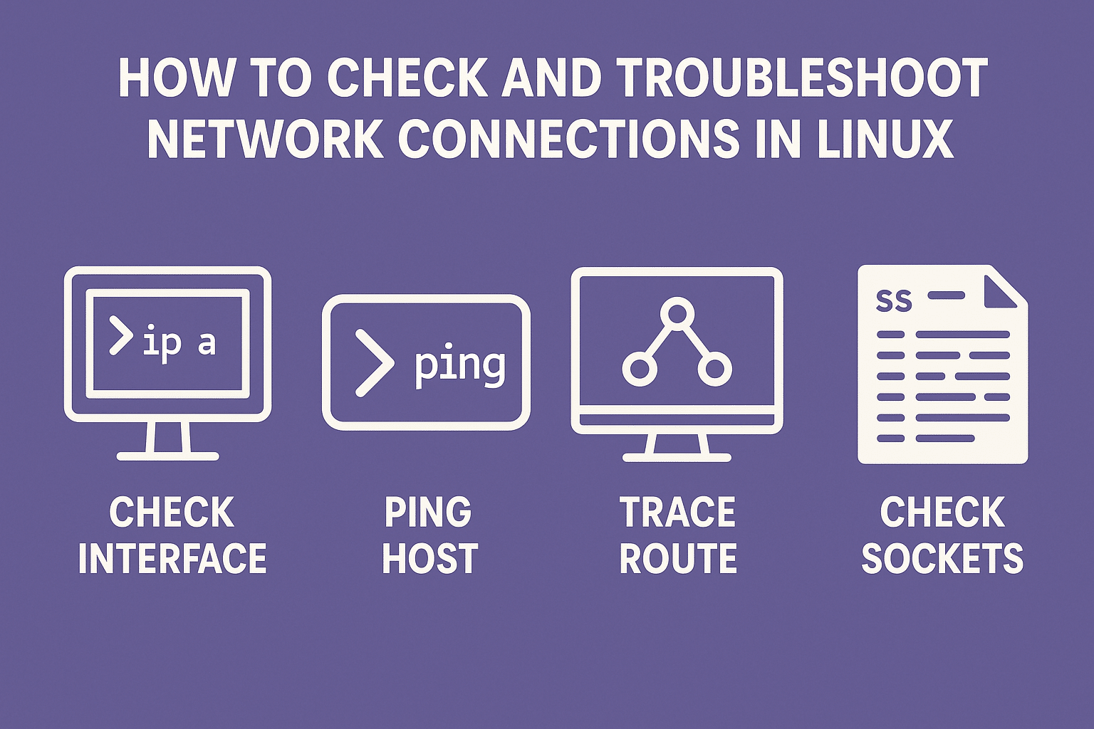 How to Check and Troubleshoot Network Connections in Linux