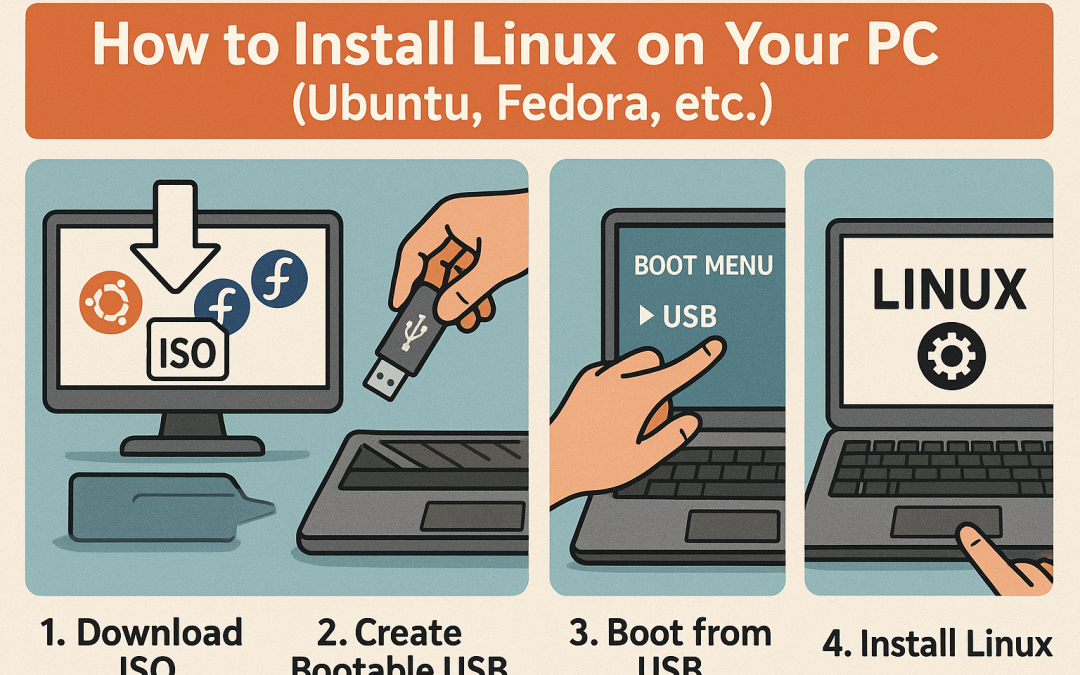 How to install Linux on your PC (Ubuntu, Fedora, etc.)