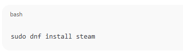 Install Steam on Linux on Fedora