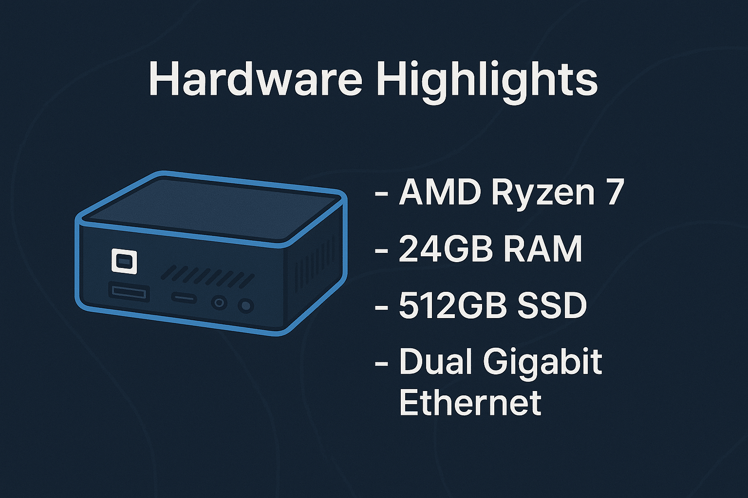 Ryzen 7 Mini PC