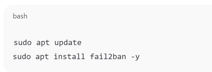 Installing Fail2ban on Ubuntu
