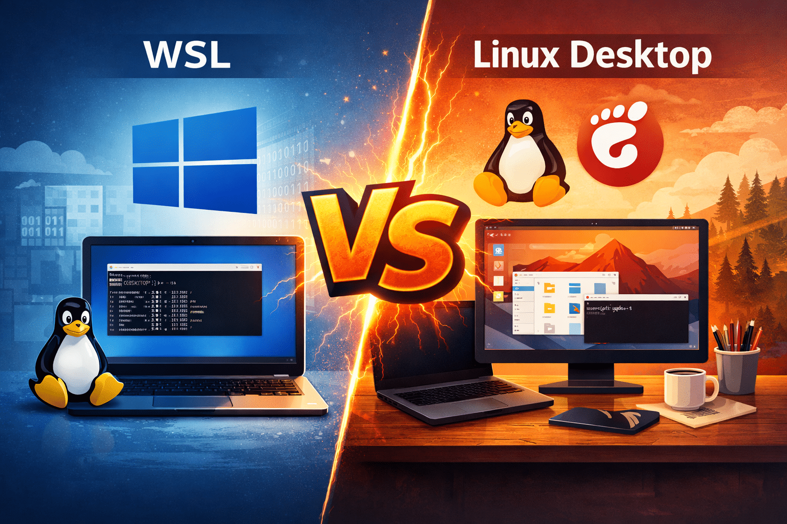 WSL VS LINUX